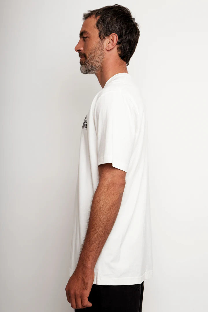 Polera Tori Organica Blanca Hombre