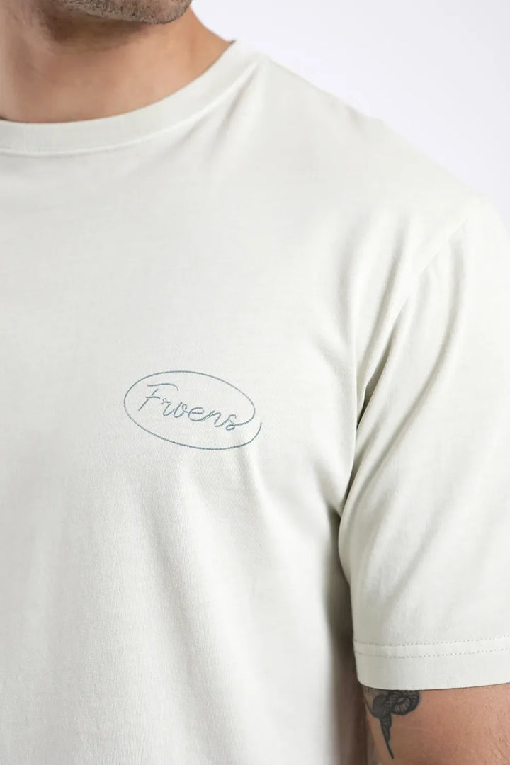 Polera manga corta Cuerda beige