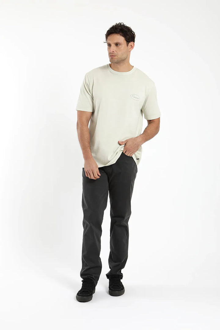 Polera manga corta Cuerda beige