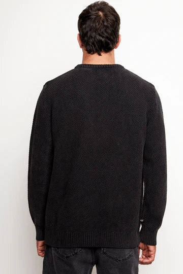 Sweater Rau Organico Negro Hombre