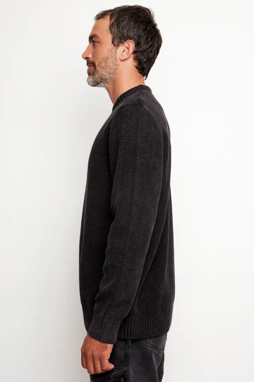 Sweater Rau Organico Negro Hombre