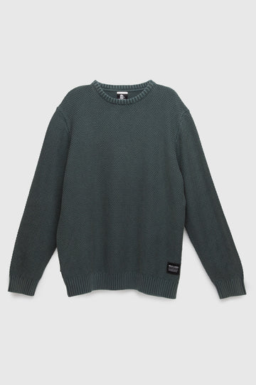 Sweater Rau Organico Verde Hombre