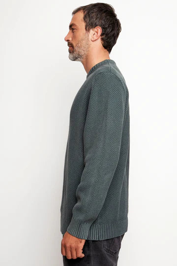 Sweater Rau Organico Verde Hombre