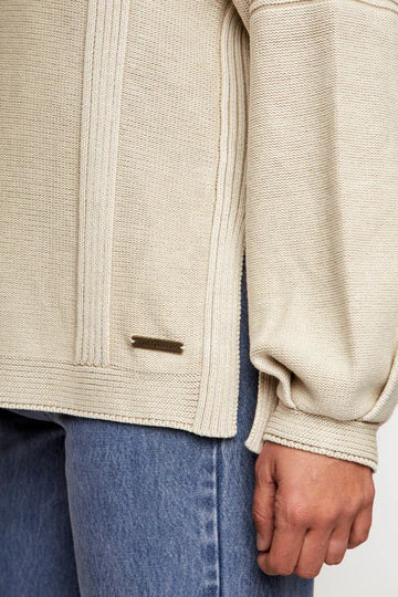 Sweater Viga Organico Beige Mujer