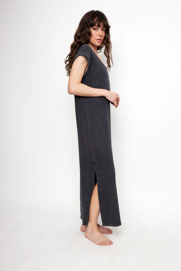 Vestido Far Organico Gris Mujer