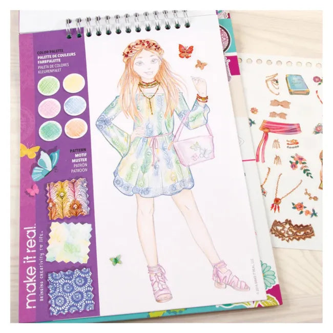 Libro Moda Blooming Creativi Make It Real